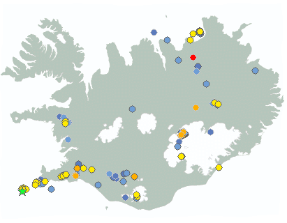 Earthquake map