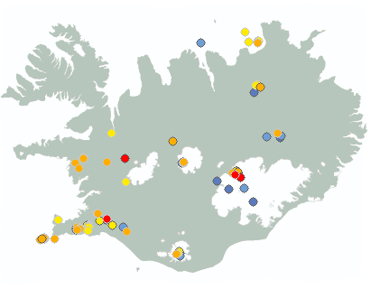 Earthquake map