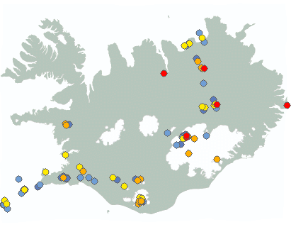 Earthquake map