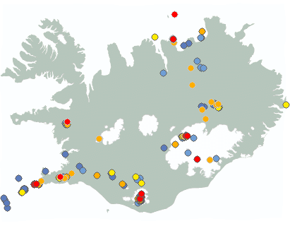 Earthquake map