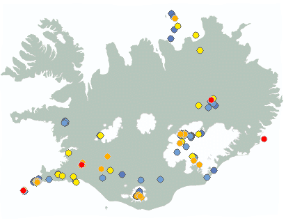 Earthquake map