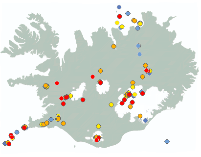Earthquake map