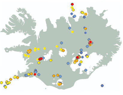 Earthquake map