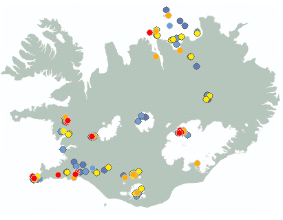 Earthquake map