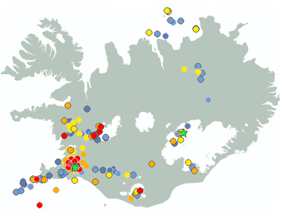 Earthquake map