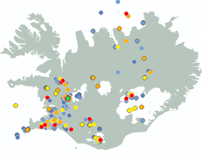 Earthquake map
