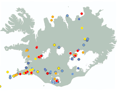 Earthquake map