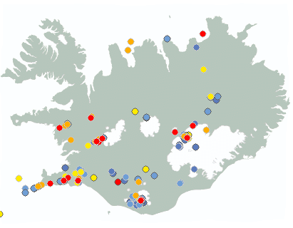 Earthquake map