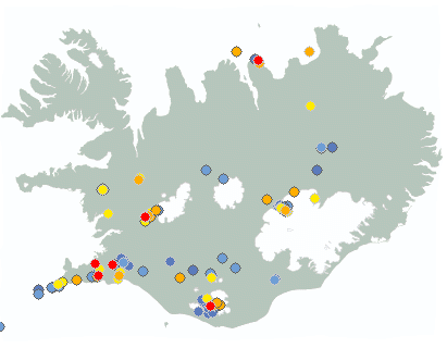 Earthquake map