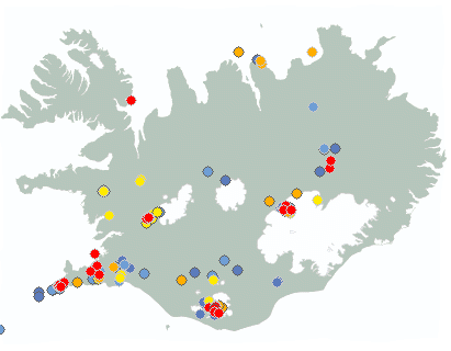 Earthquake map