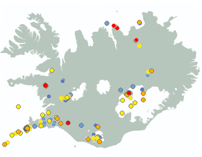 Earthquake map