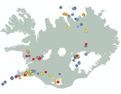 Earthquake map