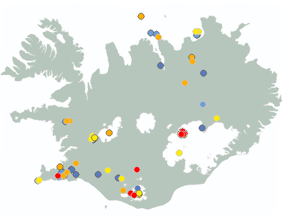 Earthquake map
