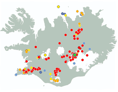Earthquake map