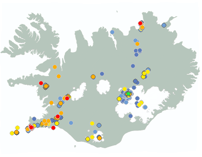 Earthquake map