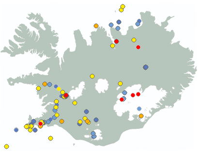 Earthquake map