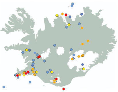 Earthquake map