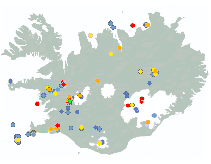 Earthquake map
