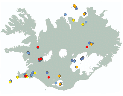 Earthquake map