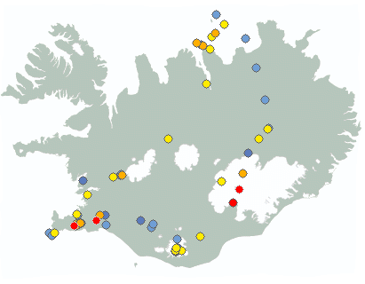 Earthquake map
