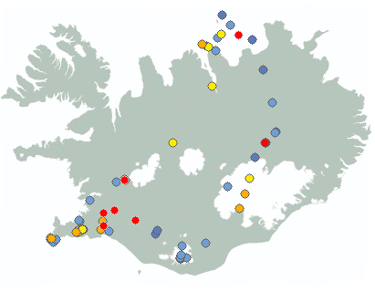 Earthquake map
