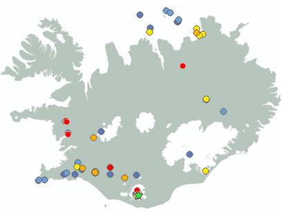 Earthquake map