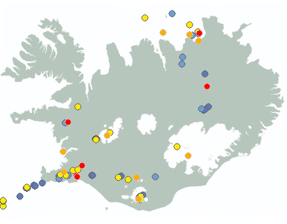 Earthquake map