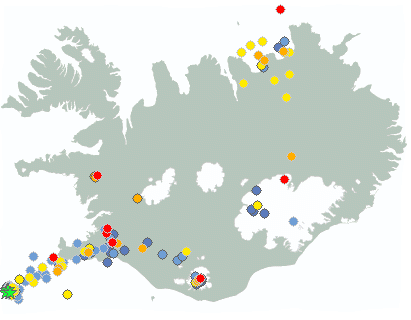 Earthquake map