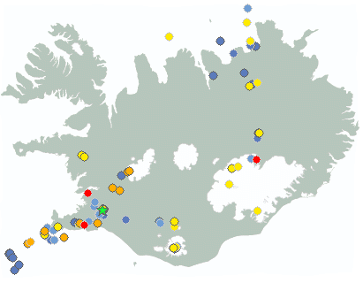 Earthquake map