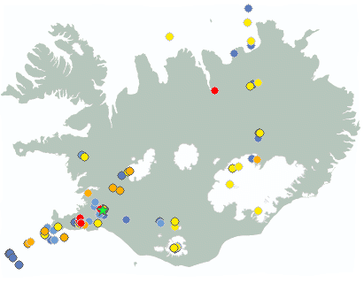 Earthquake map
