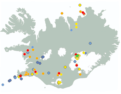 Earthquake map
