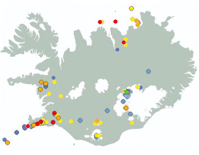 Earthquake map