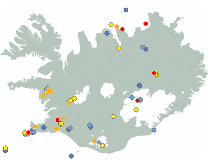 Earthquake map