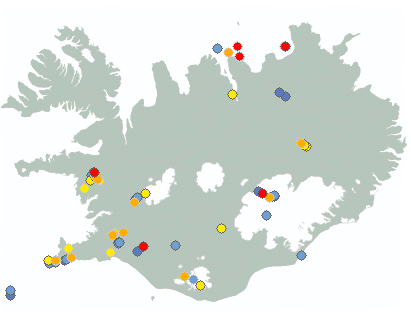 Earthquake map