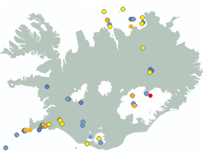 Earthquake map