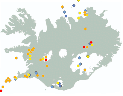 Earthquake map