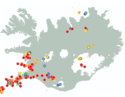 Earthquake map