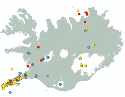 Earthquake map