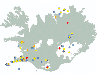 Earthquake map