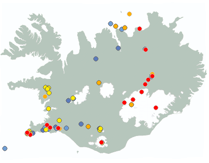 Earthquake map