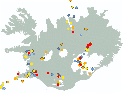 Earthquake map