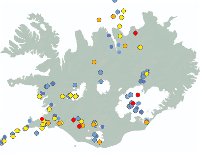 Earthquake map