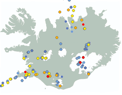 Earthquake map