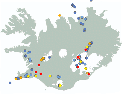 Earthquake map
