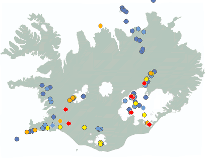 Earthquake map