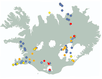 Earthquake map