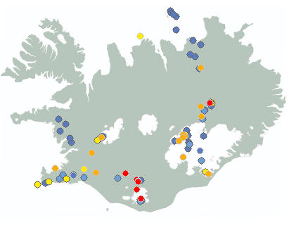 Earthquake map