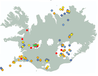 Earthquake map