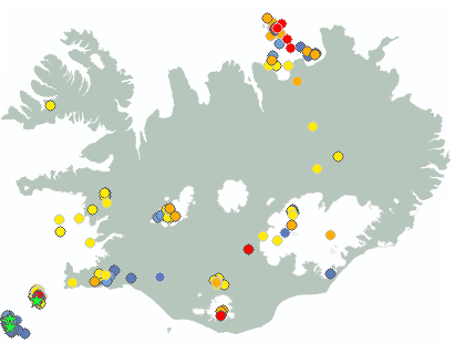 Earthquake map