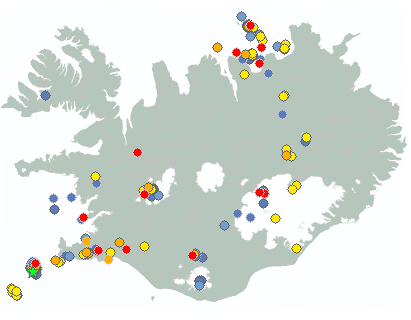 Earthquake map